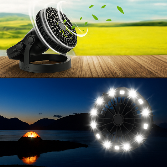 Linterna Ventilador Portátil