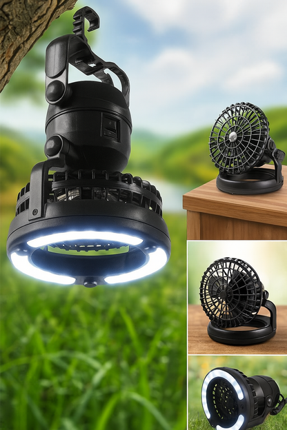 Linterna Ventilador Portátil