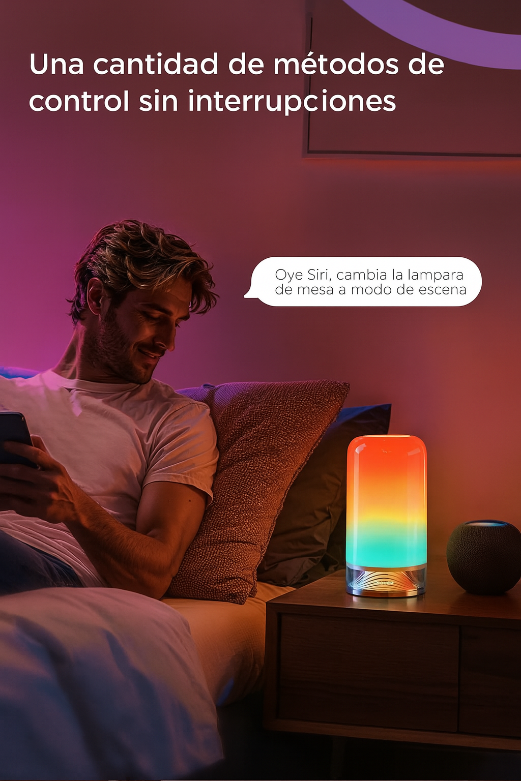 Lámpara Inteligente Arcoíris