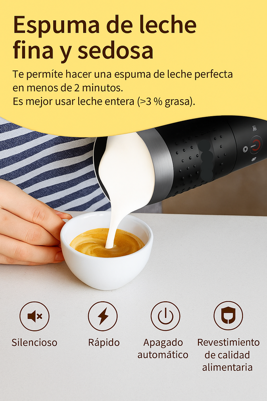 Espumador de Leche Mágico
