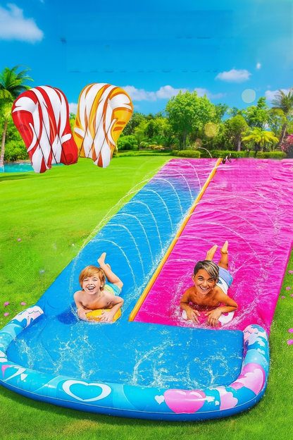 SplashRide Max – El tobogán acuático doble