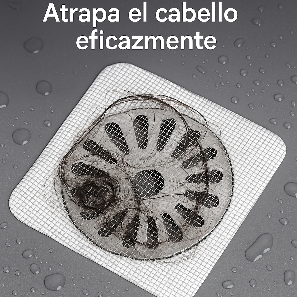 Set FreshClean: Cepillo para Inodoro + Filtro de Cabellos para Ducha