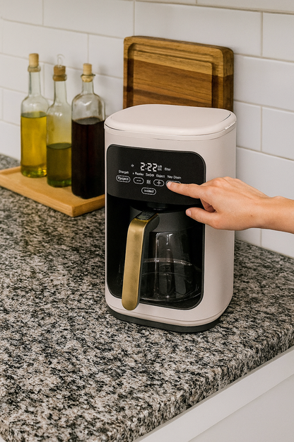 Cafetera Inteligente con Pantalla Táctil