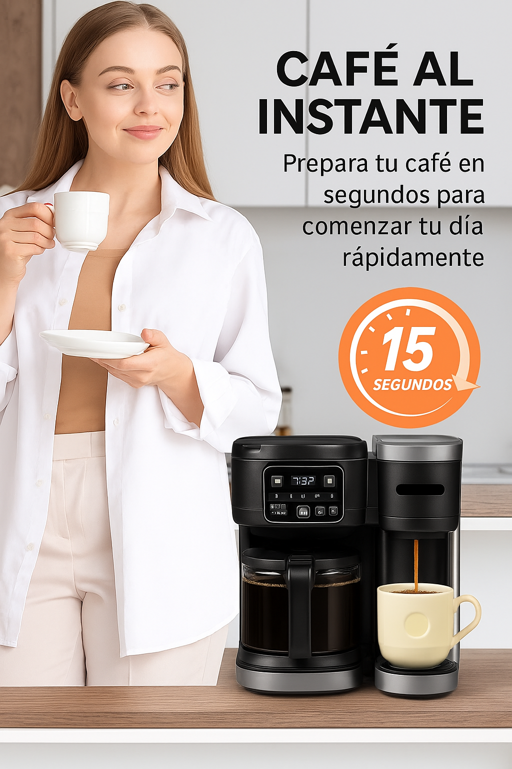 Cafetera Versátil para Hogar