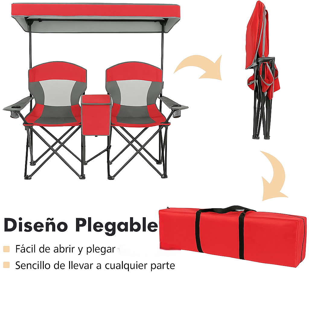 DUO CAMP –Silla plegable