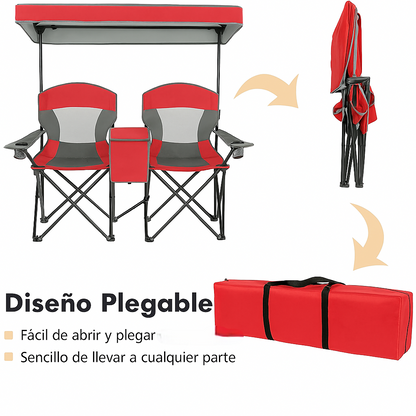 DUO CAMP –Silla plegable