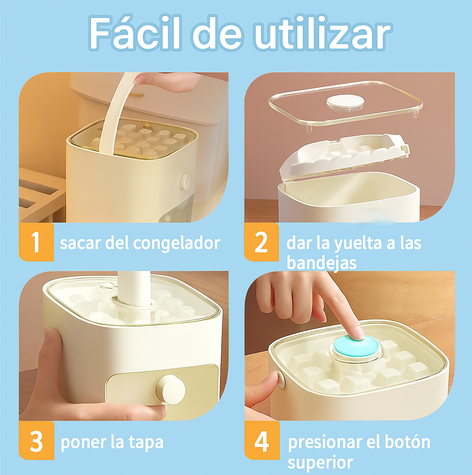 FrostiBox — La bandeja para hacer hielo