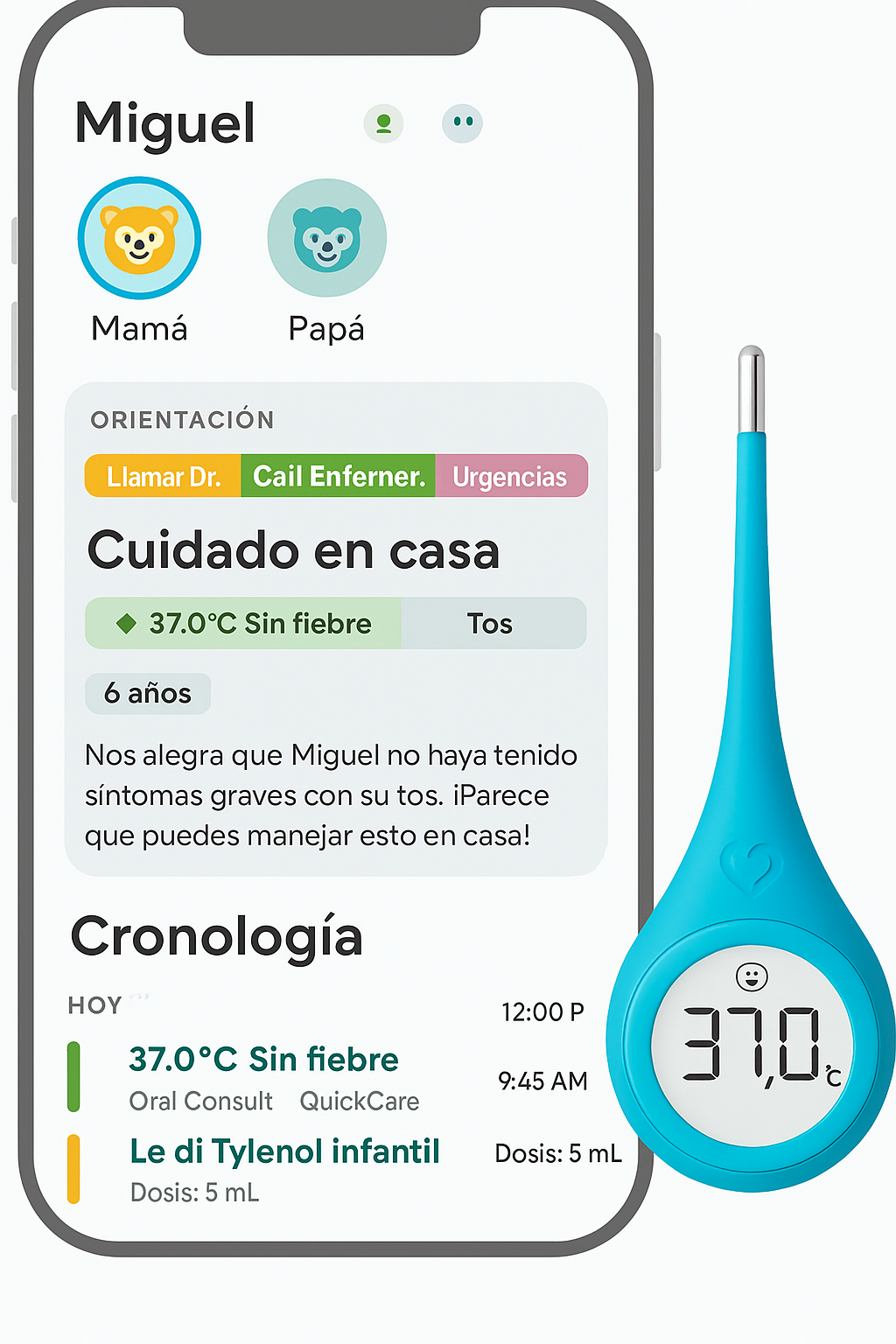 Termómetro Inteligente