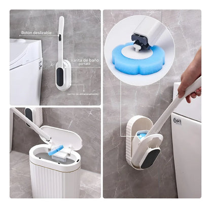 Set FreshClean: Cepillo para Inodoro + Filtro de Cabellos para Ducha