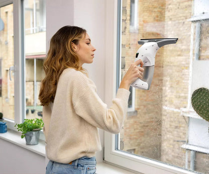 Aspiradora de Ventanas Inalámbrica Premium – Limpiadora de Ventanas Compacta y Eficiente