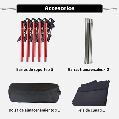 TrailRest – Cama de Campamento Ultraligera y Resistente