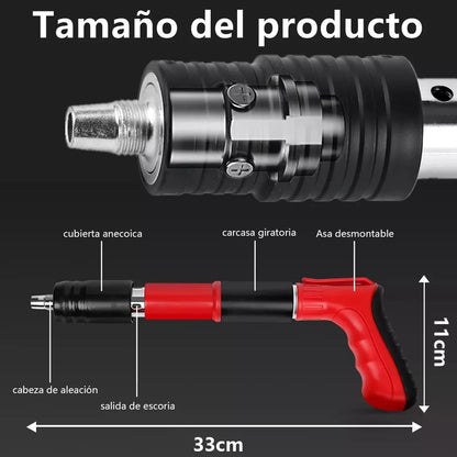 Pistola de Clavos Avanzada – Baja Emisión de Ruido, Alta Eficiencia y Fácil Mantenimiento