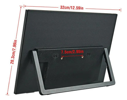 FlexiView Pro – Monitor Portátil Táctil de 15,6" para Portátil, Mac, PS5 y Raspberry Pi