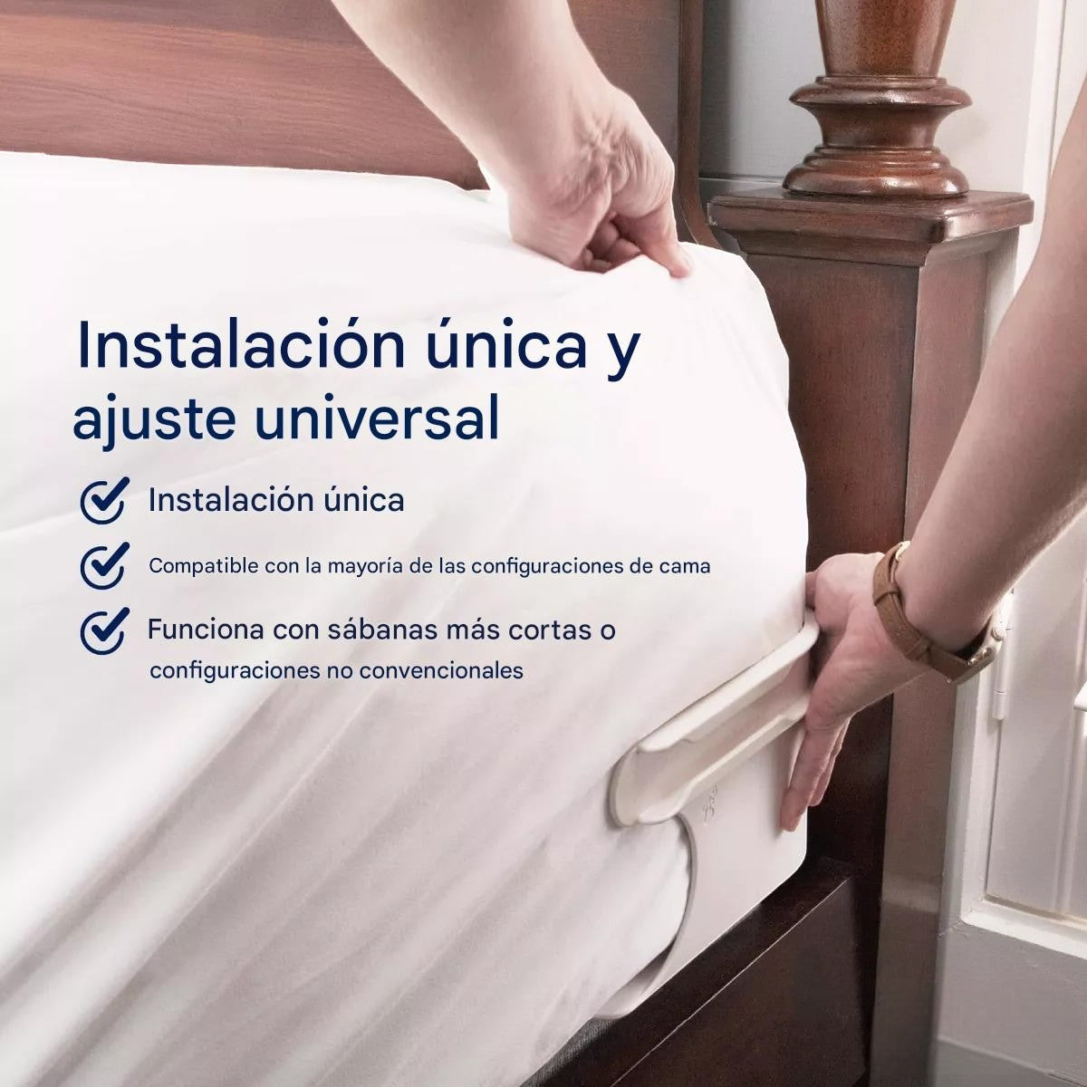 Soportes para Sábanas que Mantienen las Sábanas Firmes