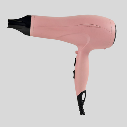 Set Secador y Plancha de Pelo Rosa