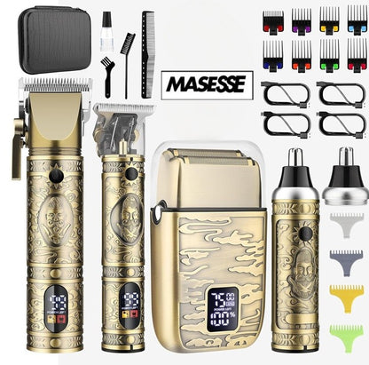 Kit 4 maquinillas. Conviértete en tu propio barbero