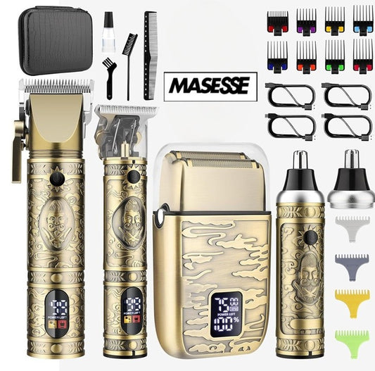 Kit 4 maquinillas. Conviértete en tu propio barbero