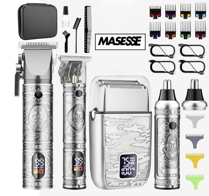 Kit 4 maquinillas. Conviértete en tu propio barbero