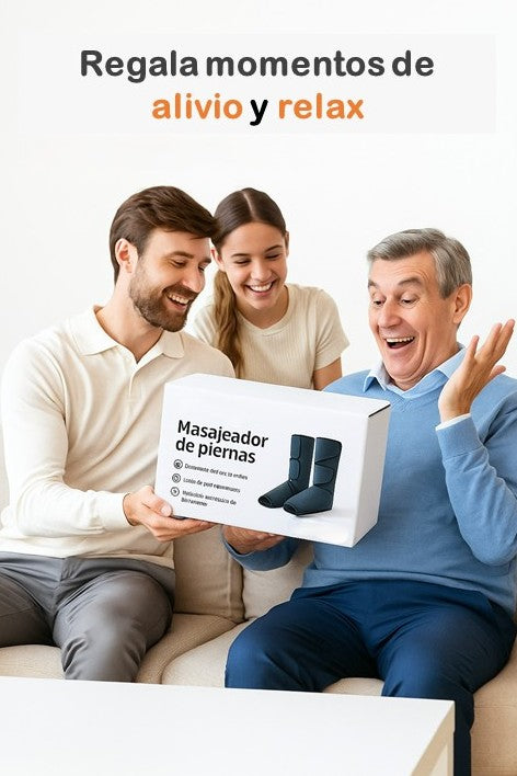 PiernaZen™ — Masajeador de piernas con calor y compresión