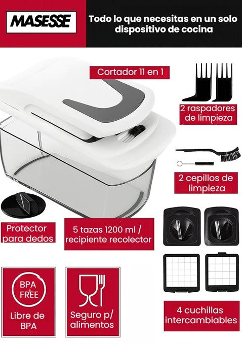 Cortador de Verduras 11 en 1
