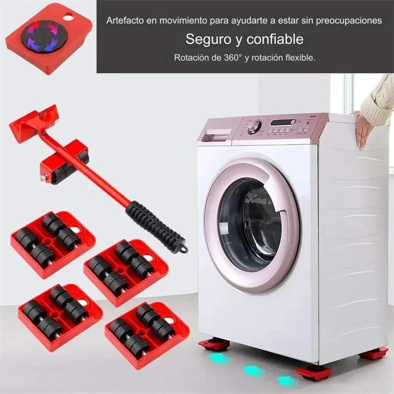 Kit para desplazar y elevar muebles