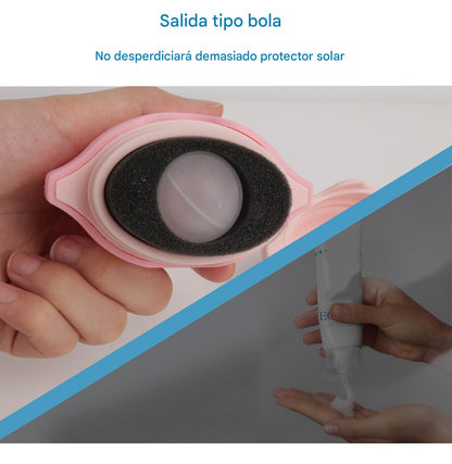 RollerSun Touch – Aplicador de Crema Solar con Rodillo de Silicona + Set de Regalo
