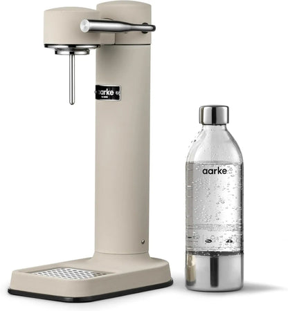 Carbonator III – Bebidas con gas, sin esfuerzo y con estilo Silver/Sand Color