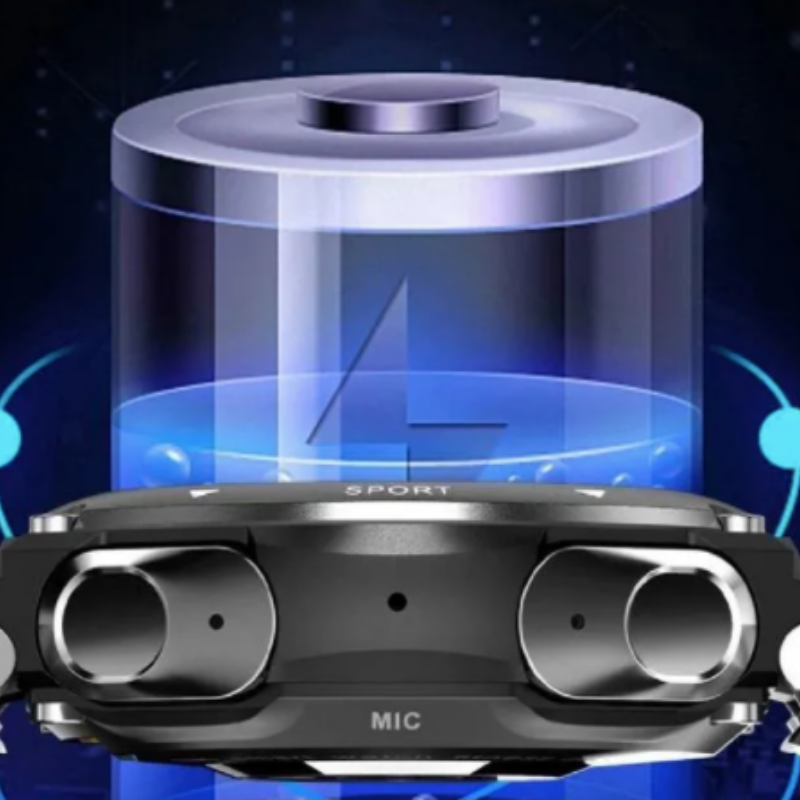 Reloj con auriculares inteligentes 3 en 1 - Campione