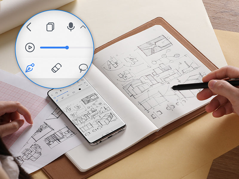 Blog Digital 2 en 1 con Lápiz Inalámbrico y Conectividad Bluetooth