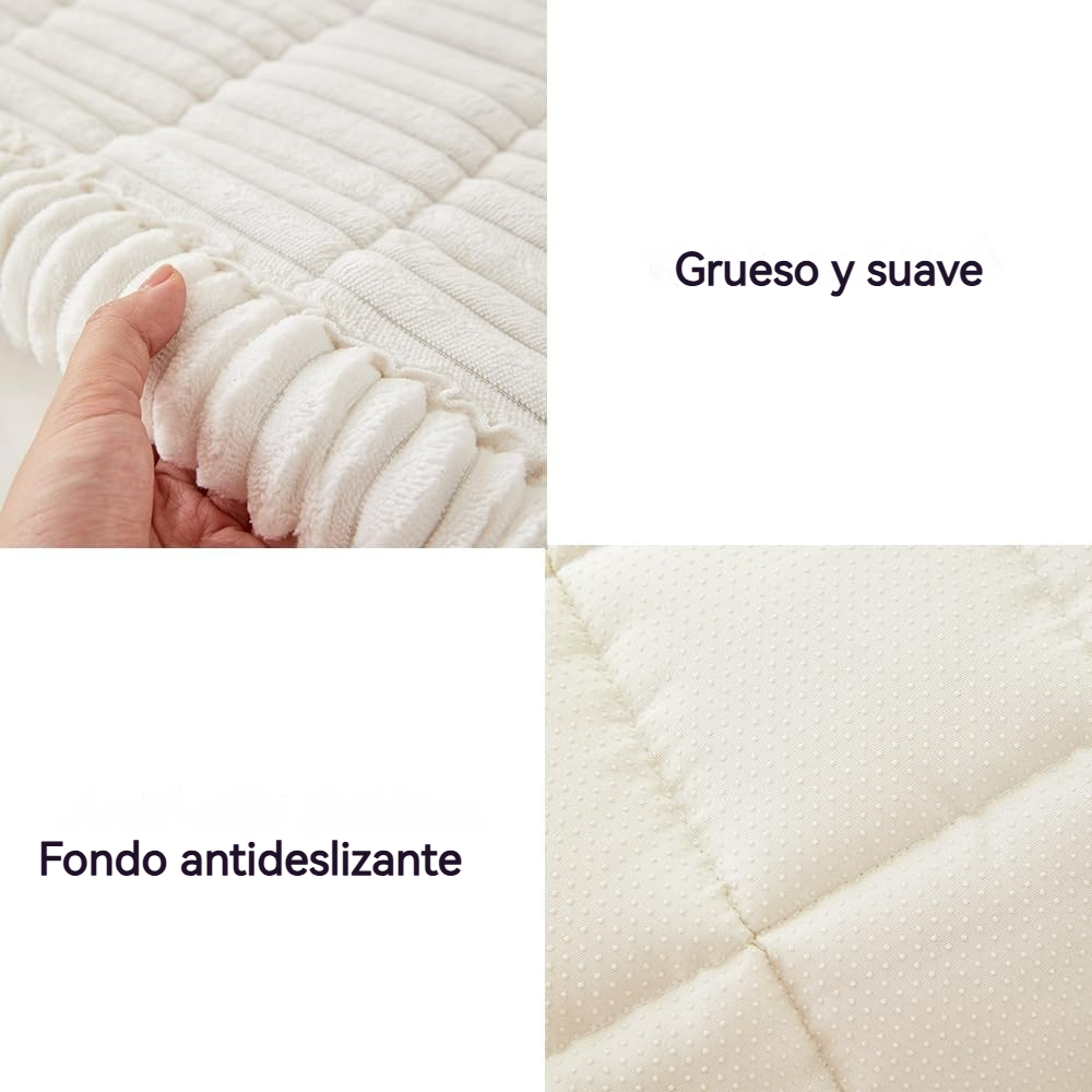 Funda mullida moderna de sofá