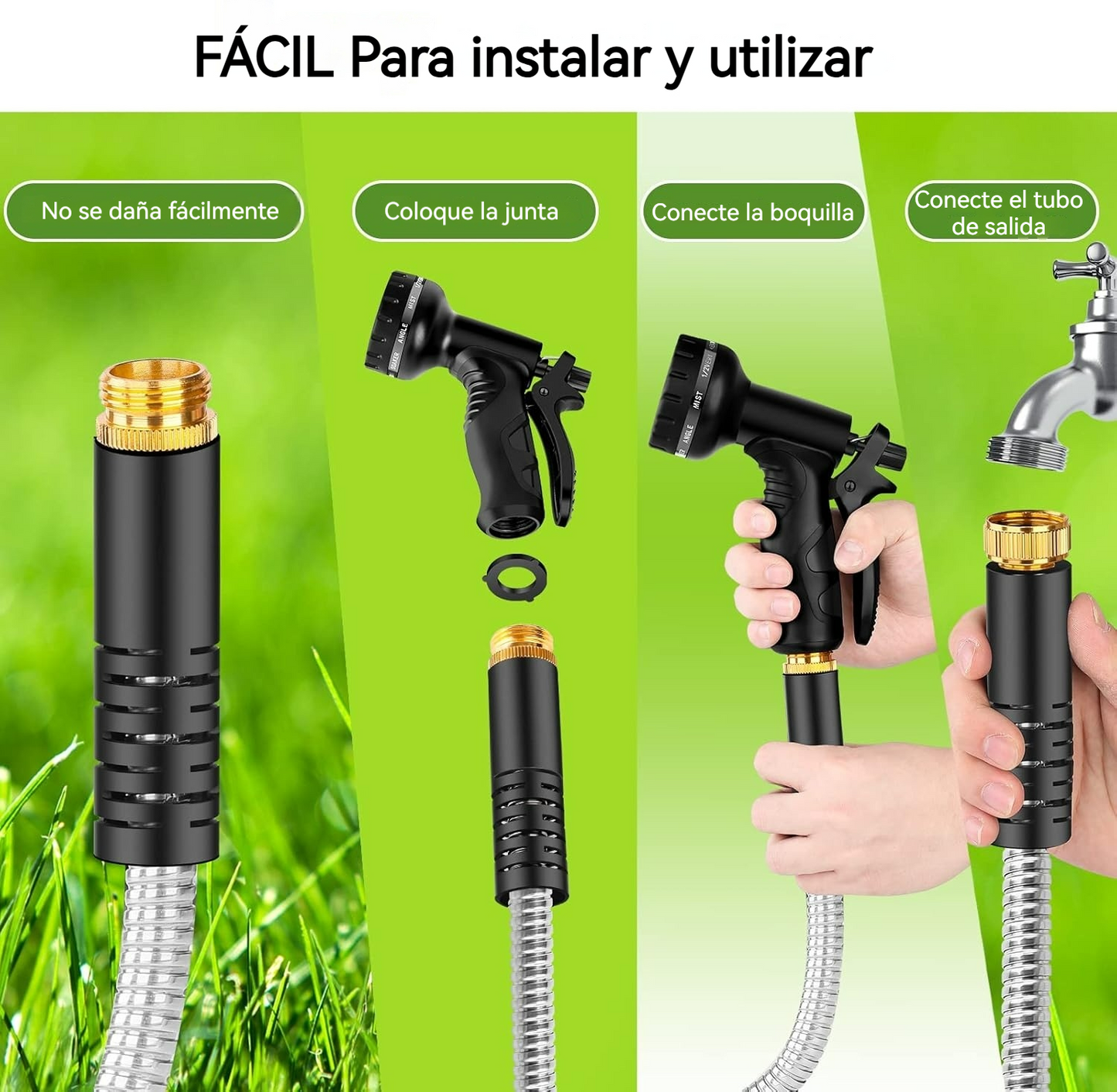 Manguera Metálica Flexible de 6m