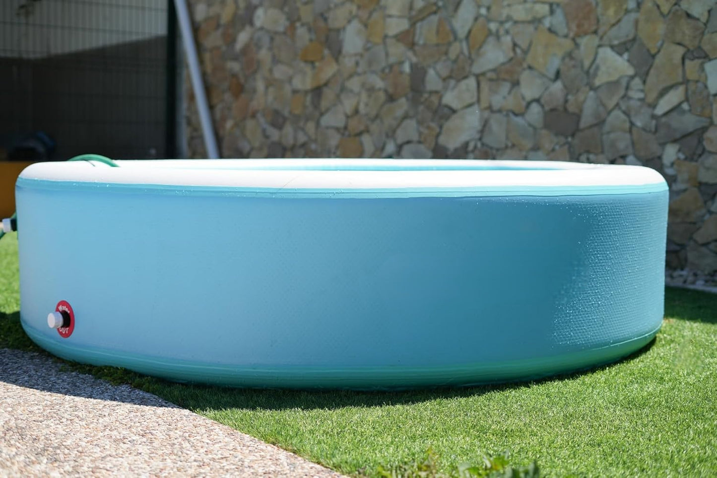 Piscina inflable amplia