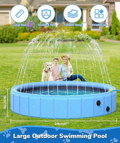 Piscina Plegable para Mascotas