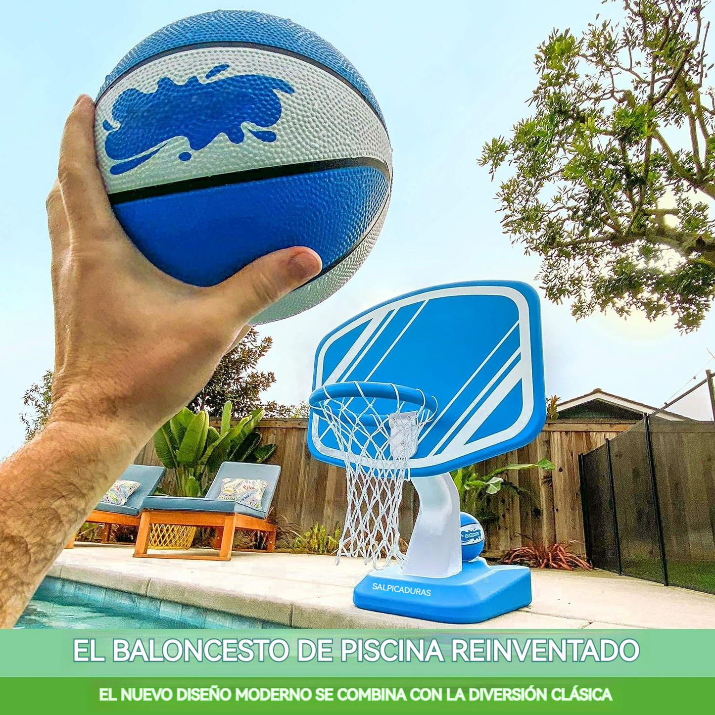 Aro de Baloncesto Acuático