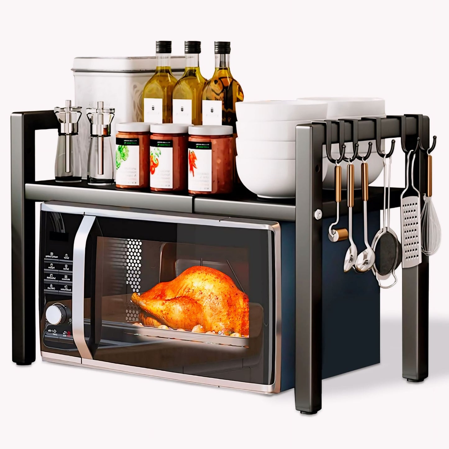 Estante Ajustable Telescópico para Cocina