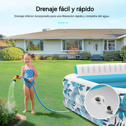 Hidromasaje Inflable Familiar XL