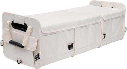 Organizador de maletero plegable y antideslizante de gran capacidad