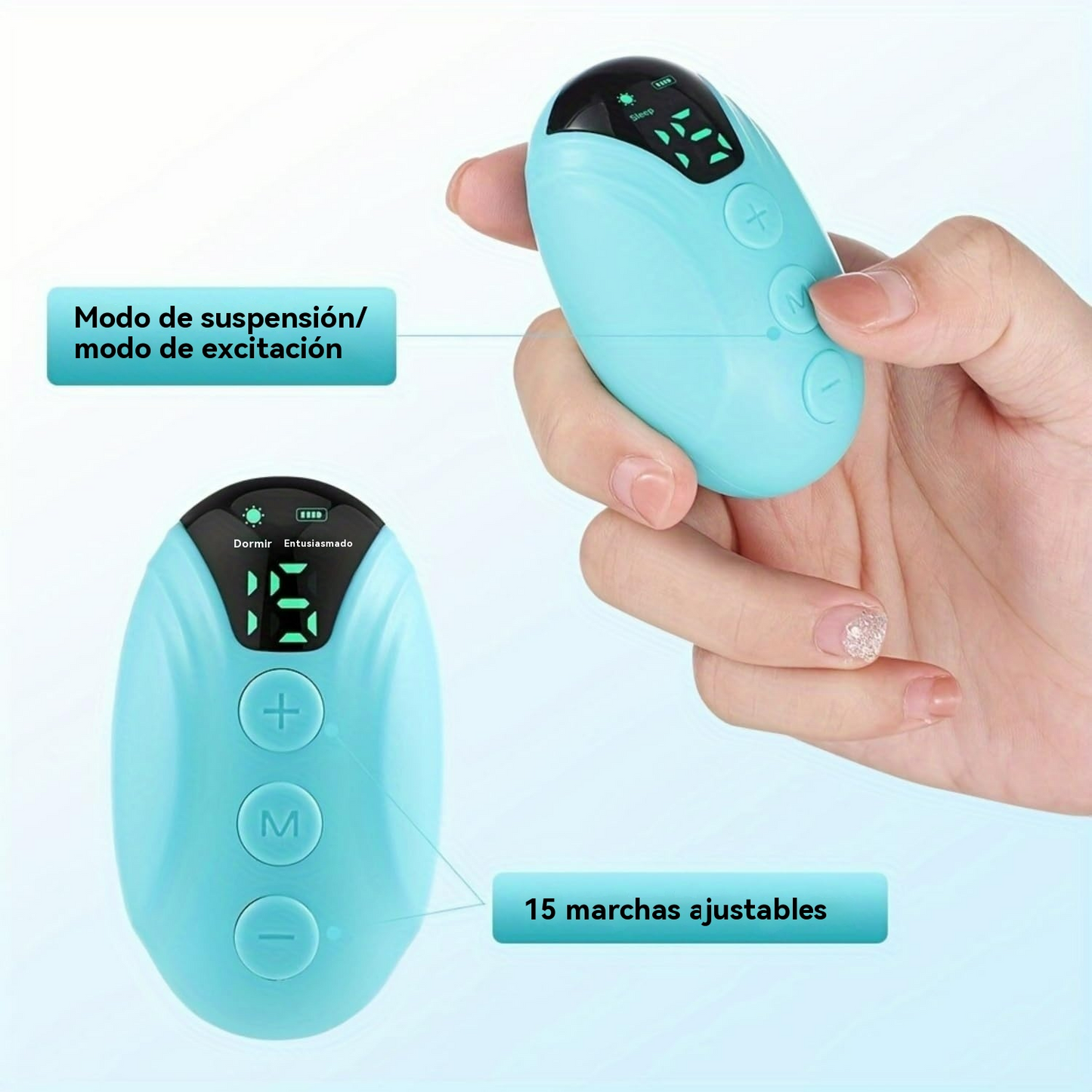 Dispositivo de neuroestimulación para ansiedad, insomnio y estrés