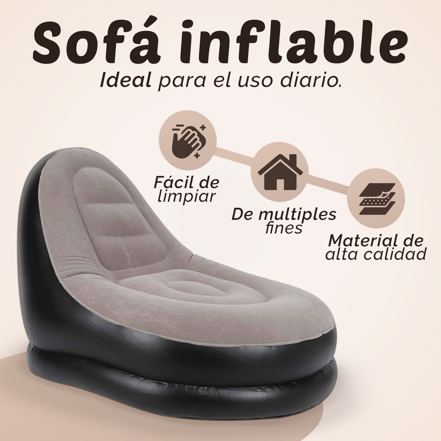 Sofá Inflable Portátil