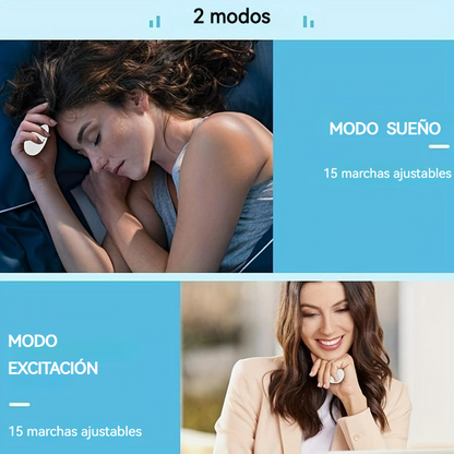 Dispositivo de neuroestimulación para ansiedad, insomnio y estrés