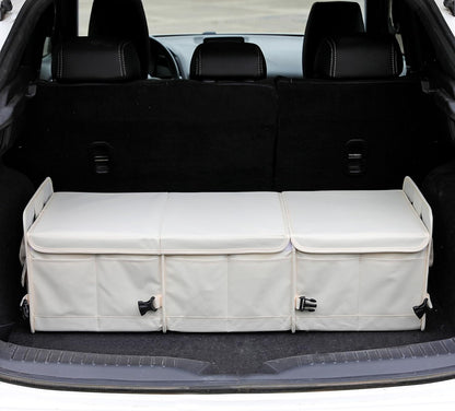 Organizador de maletero plegable y antideslizante de gran capacidad