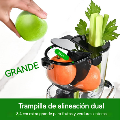 Exprimidor de prensado en frío para jugos nutritivos