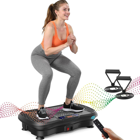 Plataforma Vibratoria de Ejercicio Total Fit