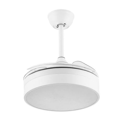 Ventilador de techo silencioso, compacto y con luz LED regulable