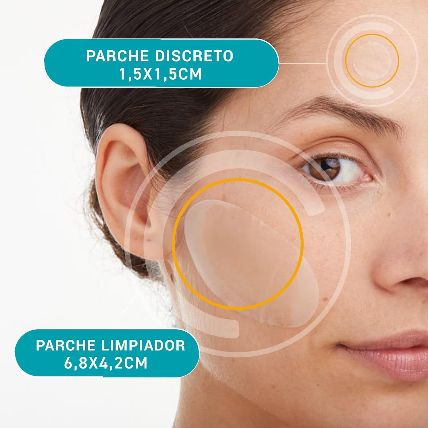Parche Anti-Granos con tecnología hidrocoloide