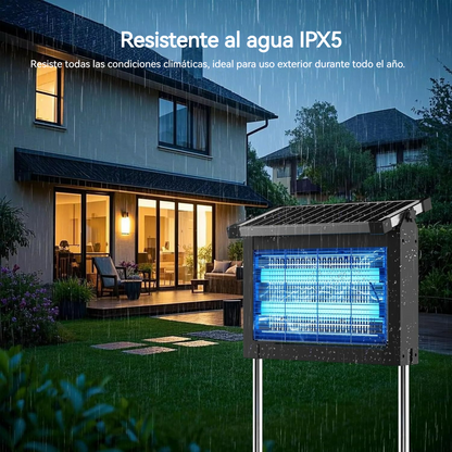 Lámpara Antimosquitos Solar Max