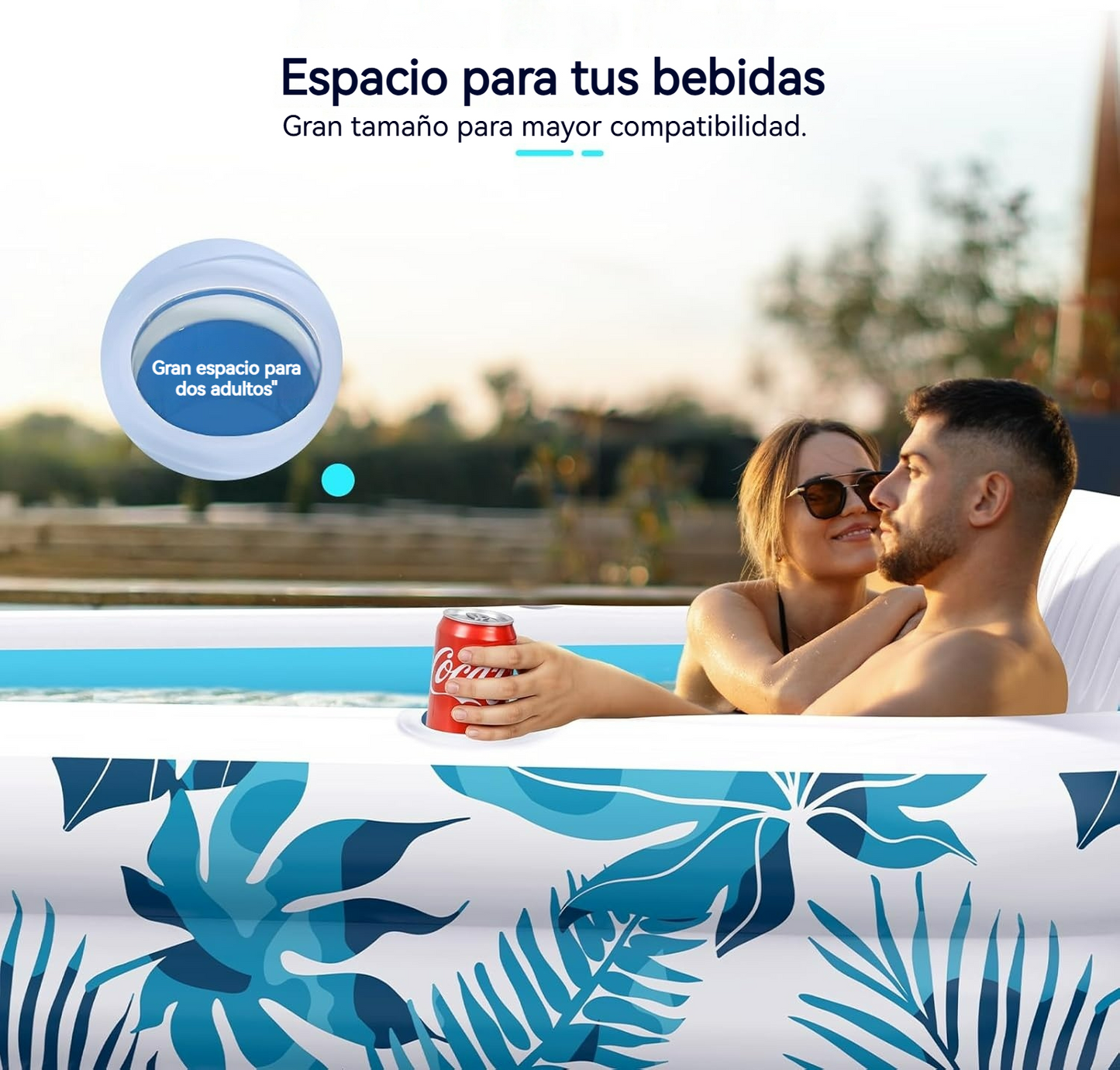 Hidromasaje Inflable Familiar XL