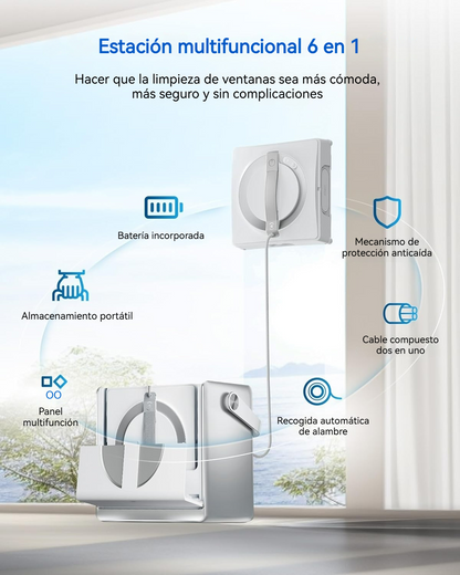Robot Limpiacristales Portátil