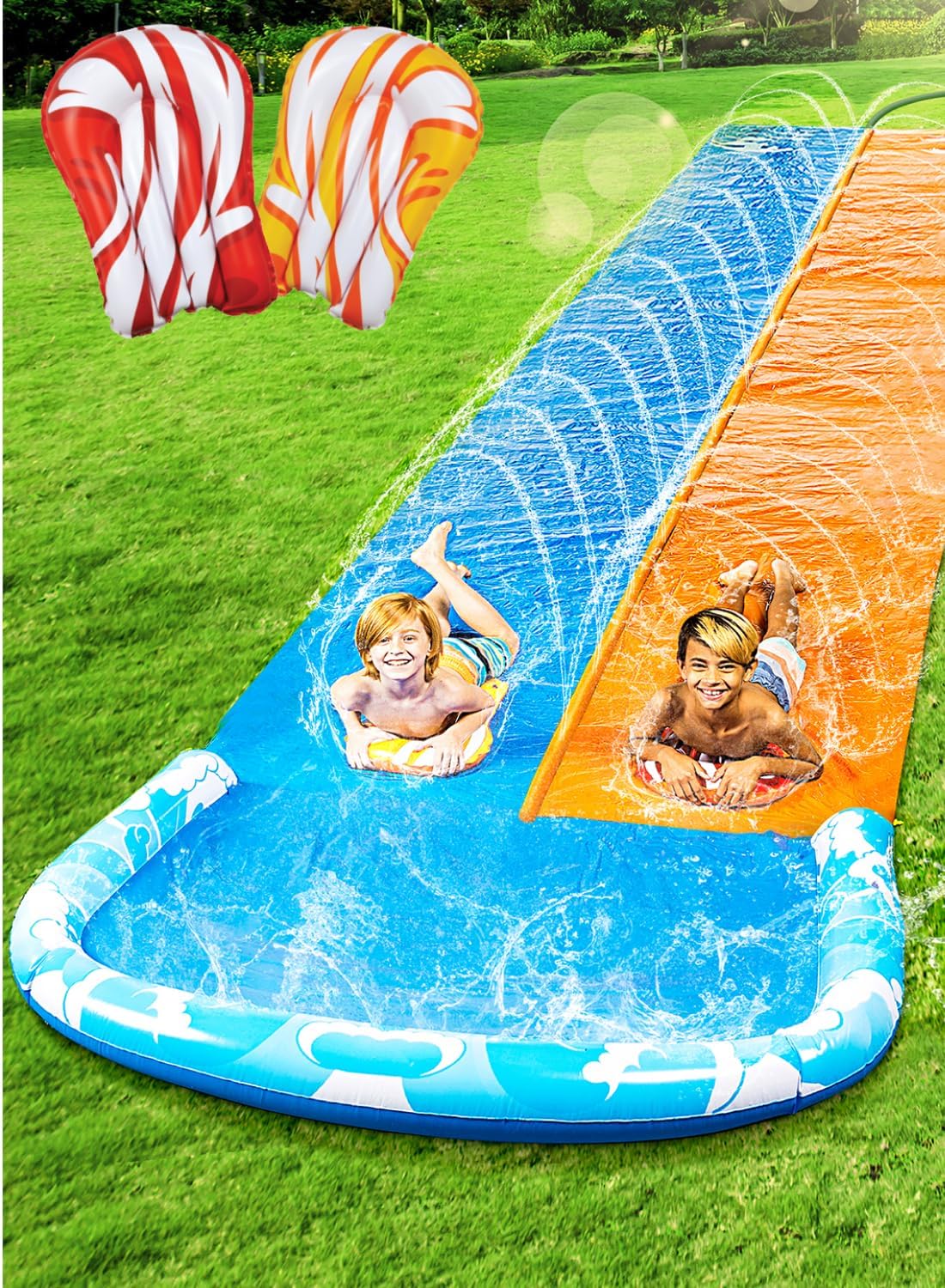 SplashRide Max – El tobogán acuático doble
