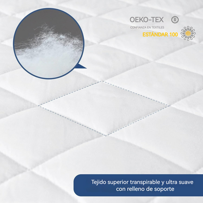 Protector de Colchón Impermeable y absorbente